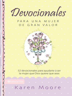 cover image of Devocionales para una mujer de gran valor